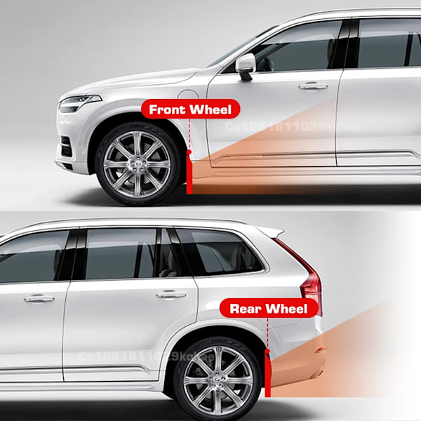 För Audi A3 Sportback 2013 2014 2015 2016 Stänkskydd Skärmar Mud Flaps Bil Tillbehör