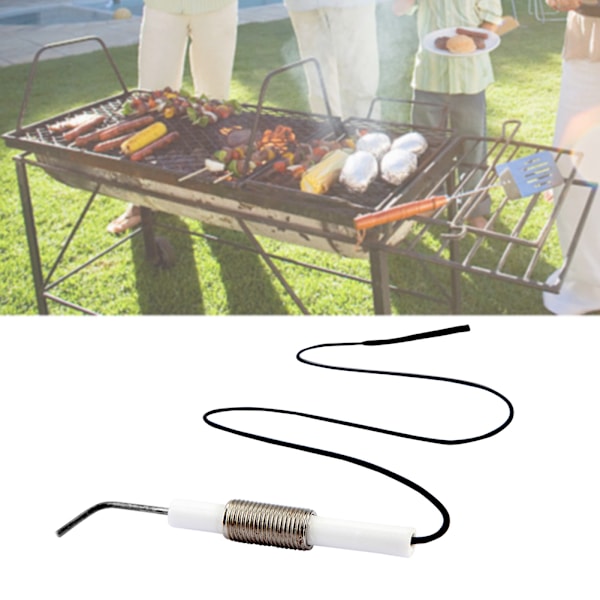 30 cm gnisttändningsstift med nål för grill och värmare