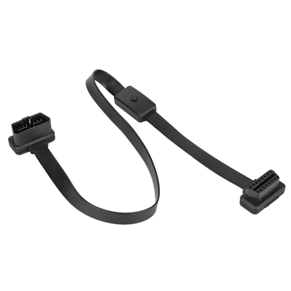16-polet Han til Hun OBD2 Forlængerkabel Adapter med Tænd/Sluk-kontakt