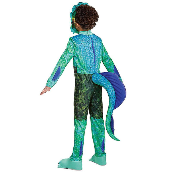 2023 Halloween Luca -asu Luca Lasten kesäystävällinen päivä Alberto Sea Monster Conjoined Cosplay Sarjakuva Performanssiasu _iu H S(100-110cm)