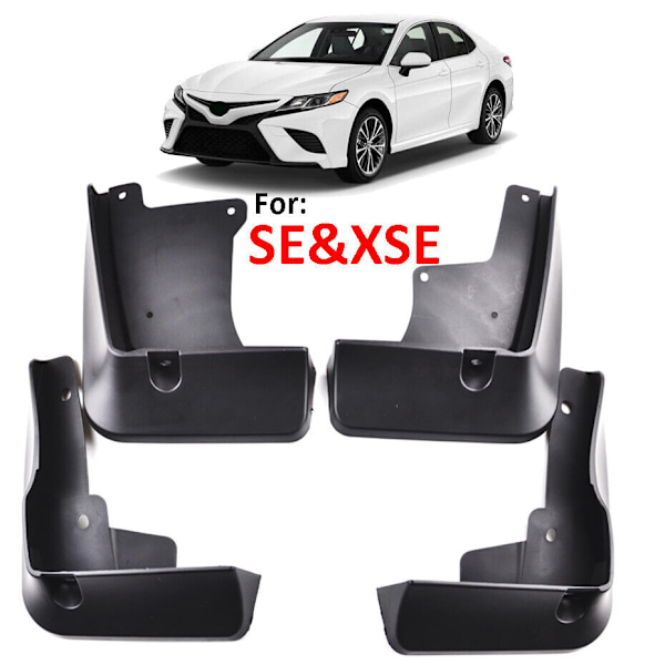 Stänkskydd fram och bak för TOYOTA CAMRY 2018 SE XSE, lera, stänkskärm