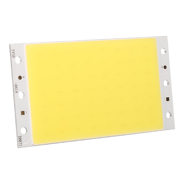 30W Slitesterk COB LED Ultra Lys Lysbrikke - 2V-14V, 94*50MM, Ren Hvit 6500K for DIY-prosjekter