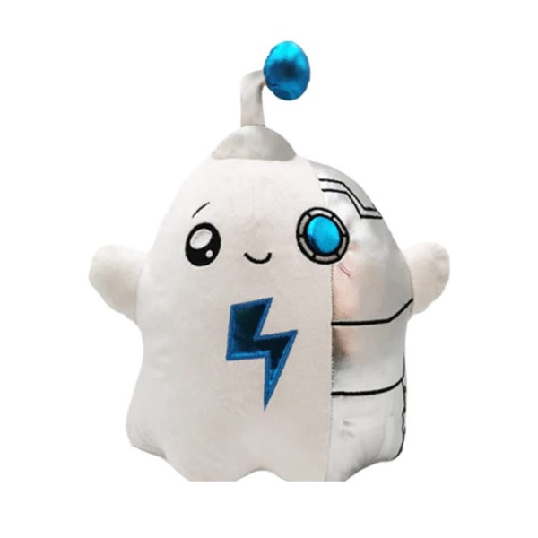 Lankybox Plysch Mechanic Toy med LED Thicc Shark Boxy Robot Doll robot ghost