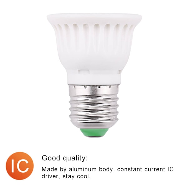 W E27 10-Färgad RGB LED Magisk Glödlampa med 24-Knapps Fjärrkontroll och Minnesfunktion