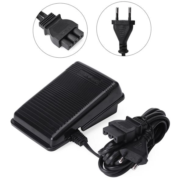 1 kpl Jalkapoljinohjain Butterfly-ompelukoneelle - EU-pistoke 220V