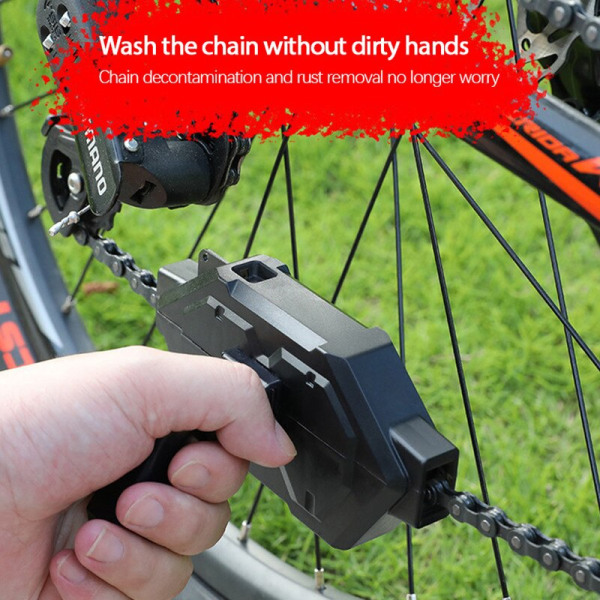 Bike Chain Cleaner Cleaner Cykel Chain Brush Wash Tool