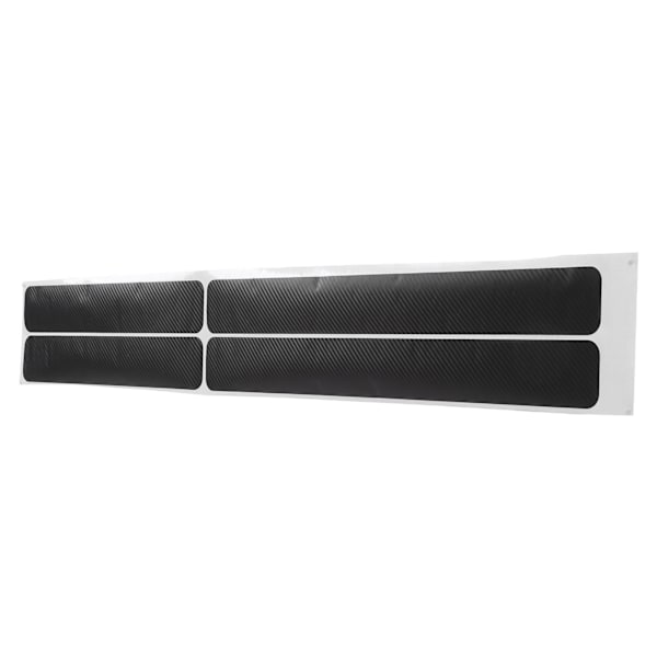4-delad Universal Dörrtröskelskyddssats - 3D Kolfiber Repskyddande Dekorativ Skydd