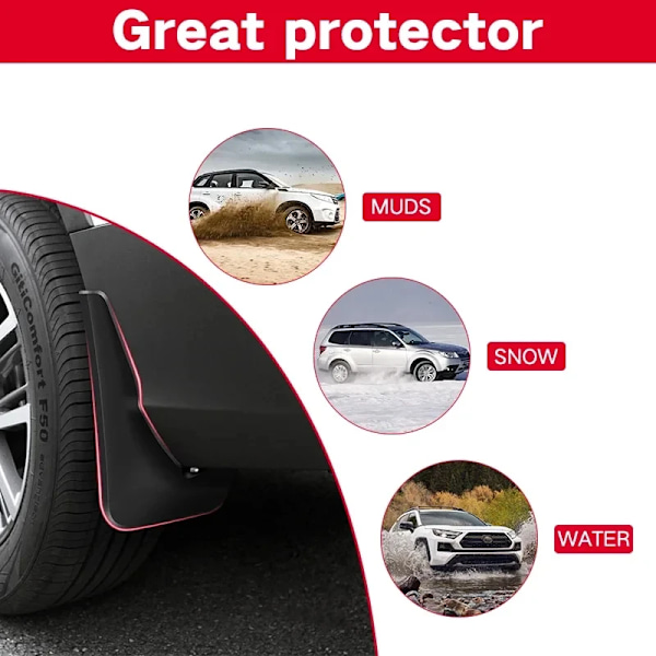 Mudguards roiskesuojat KIA K5 Optima 2020 2021 2022 2023 etu- ja takapyörille lokasuoja autotarvikkeet 4kpl autonosat