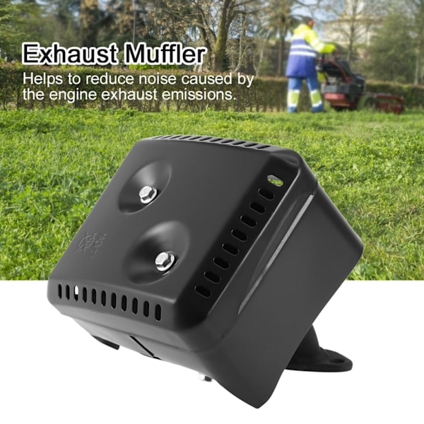 Eksosdemper System med Varmeskjold for GX120, GX160 og GX200 Motorer (5,5 HK & 6,5 HK)