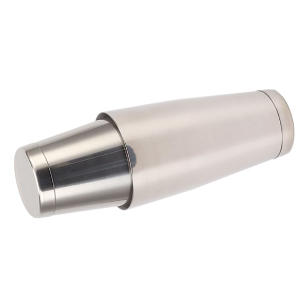 2-delt Cocktail Shaker i Rustfritt Stål med Speilfinish og Bunnkopp