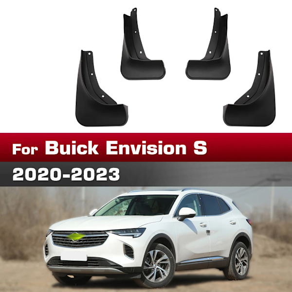 För Buick Envision S 2020 2021 2022 2023 Stänkskärm 4st/set Skydd Stänkskydd Bilaccessoarer