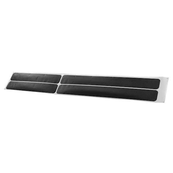4-delad Universal Dörrtröskelskyddssats - 3D Kolfiber Repskyddande Dekorativ Skydd