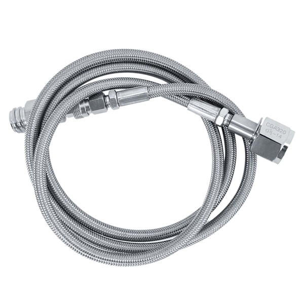 1,5 m (60 tommer) Soda Water Ekstern Slange Adaptersett Kobling for TR21‑4 CGA320 - Soda Tilbehør