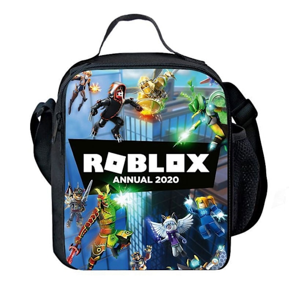 Roblox Ryggsäck Spelskoleväska 3D Anime Skolväska Pojkar Grund- och HögstadieeleverYOUYOU