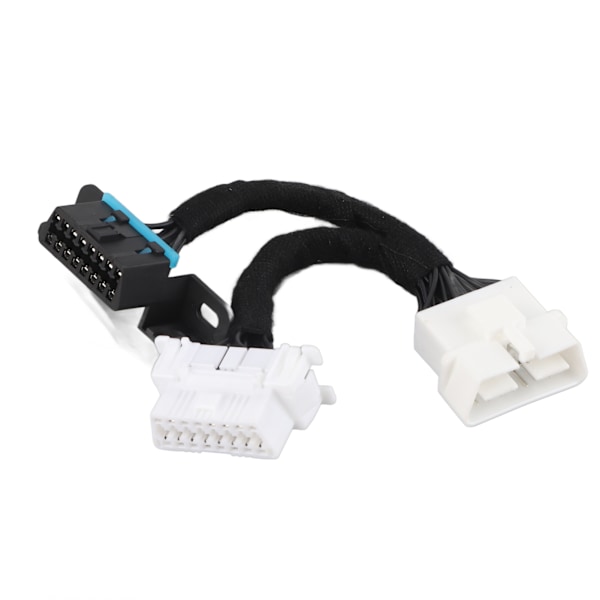 16-polig OBD2-förlängningskabeladapter - 0,5 m / 1,64 fot - ABS - 12-24V