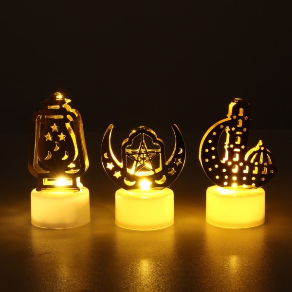 Eid Mubarak Ramadan Dekorationslampa Led Lights String