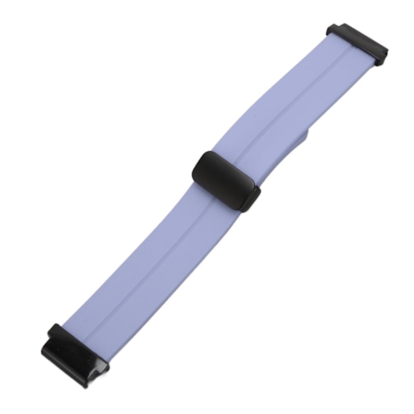 Silikon Sportklockarmband med Vikbart Magnetiskt Spänne för Fenix 7S/6S/5S - 0,79 tum Lavendelgrå