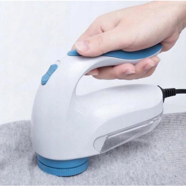 Elektrisk Noppborttagare - Rakapparat för Kläder & Textil white