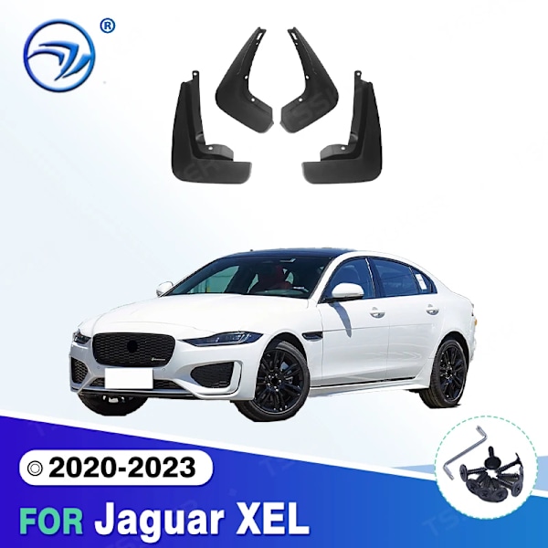 För Jaguar XEL 2020 2023 2021 2022 Stänkskydd Skärmar Mud Flaps Bilaccessoarer