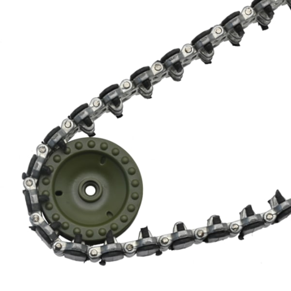 Full-Scale Plast- og Aluminiumslegering Tank Spordeler for WPL E1 GAZ 71 Modell