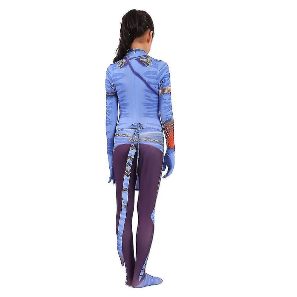 Ny cosplay-kostym för vuxenavatar för barn för Halloween Female Adult XL(170-180cm)