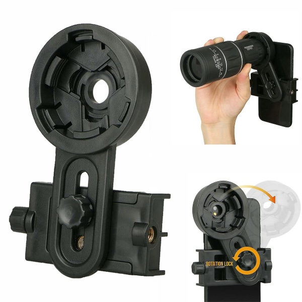 Telescope Phone Holder Universal Photography Monocular