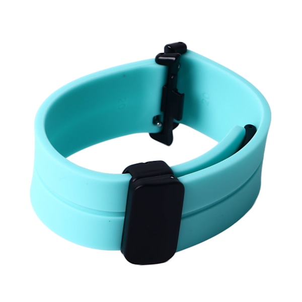 Mintgrøn Vandafvisende Silikon Magnetisk Foldbar Fleksibel Urrem til Mi Band 8 Pro