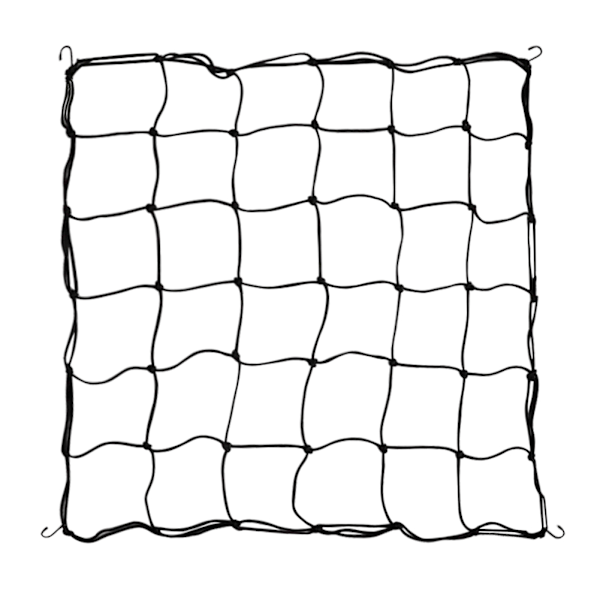 Indendørs Plantestøttenet med 36 Ruter (80x80cm) og 4 Kroge - Lavet af Elastisk Gummi