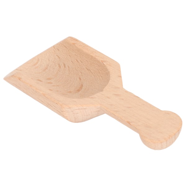 10 Økologiske Træbadesalt-Skeer med Polerede Overflader - Perfekt til Bruseværelser - Type 2 (2,3 x 7,6 cm / 0,9 x 3,0 tommer)