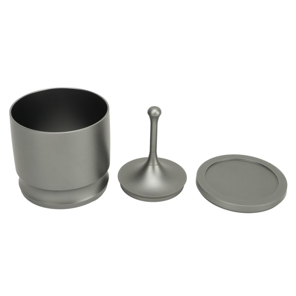 【Lixiang Store】 Målering anti-spredning kaffepulverplukker for kaffekoker 58 mm grå