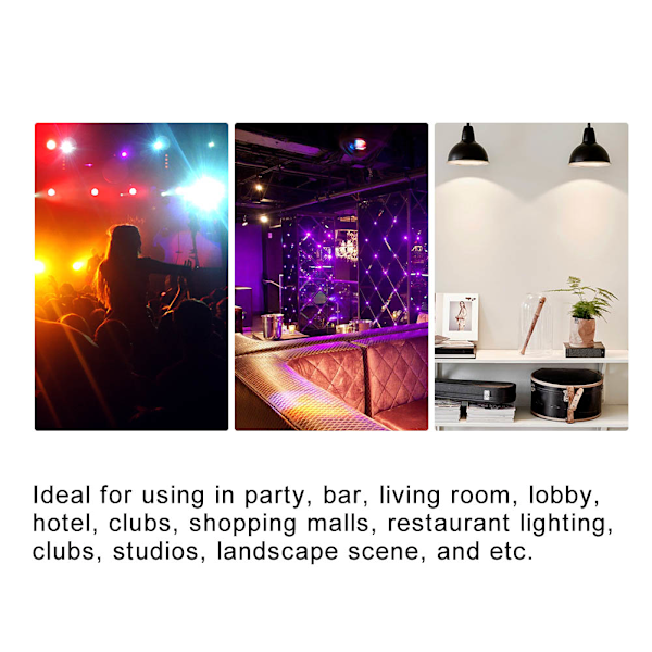 W E27 10-Färgad RGB LED Magisk Glödlampa med 24-Knapps Fjärrkontroll och Minnesfunktion