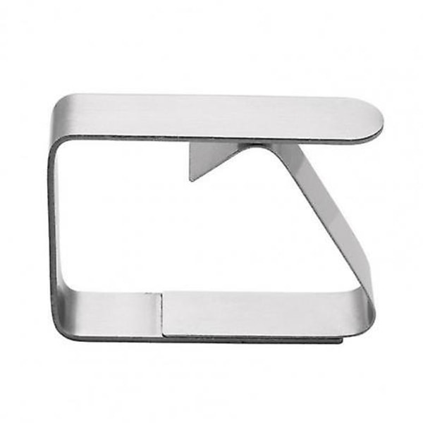 Stainless Steel Tablecloth Clip Fixer Fixture Square Cloth Clip Convenient Non-slip Windproof Table Cover Clamp For Outdoor