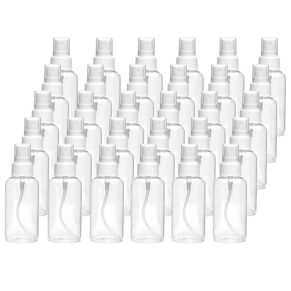 30pcs 30ml (1oz) fine mist mini clear spray bottle