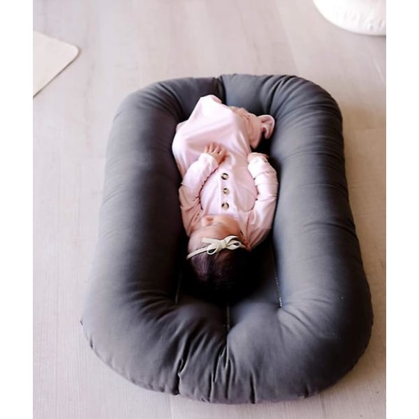 Baby Lounger Sleeping For Baby, åndbar Fiberfill black