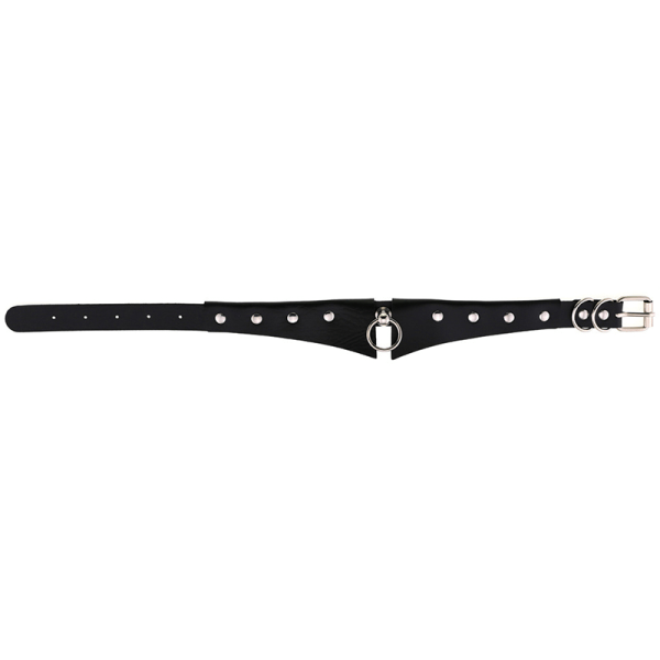 Nahkainen Choker Punk kaulus Naisten Niitit Nastalliset Chokers A12