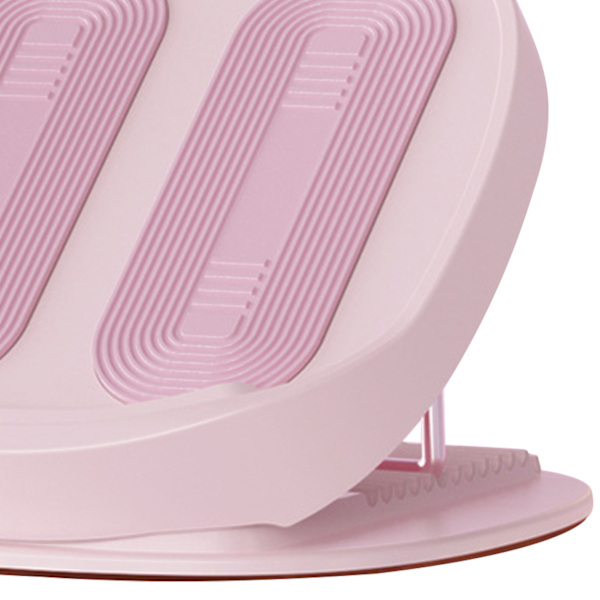 PP-kalvstretchbräda - Justerbar fotinversionssnedbräda för inomhusfitness i rosa med 15 positioner Pink