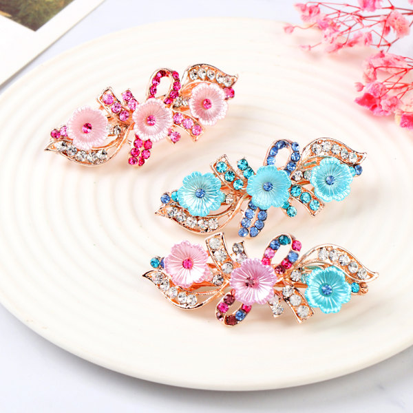 Crystal 2024 hair slides