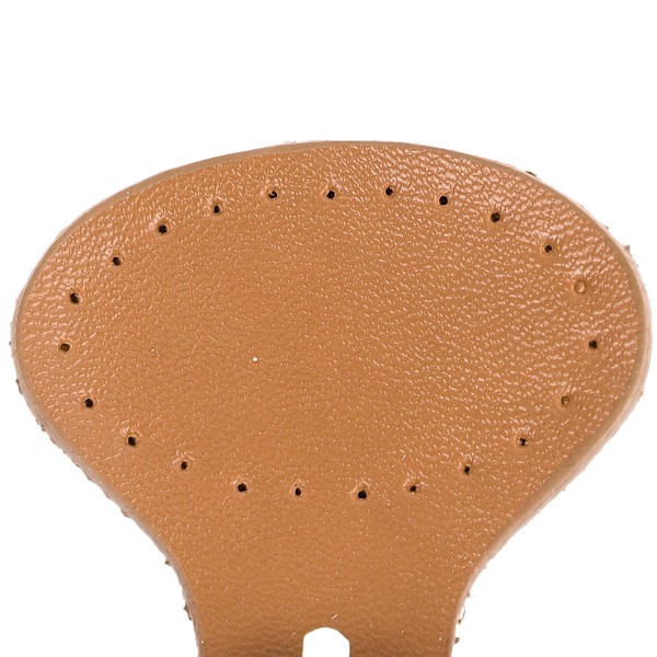 10 Set Läder Sy På Knappar Stängningar Läder Snap Toggle Sy På Spänne för Rock Jacka DIY Läderhantverk Tan 10 Sets Tan