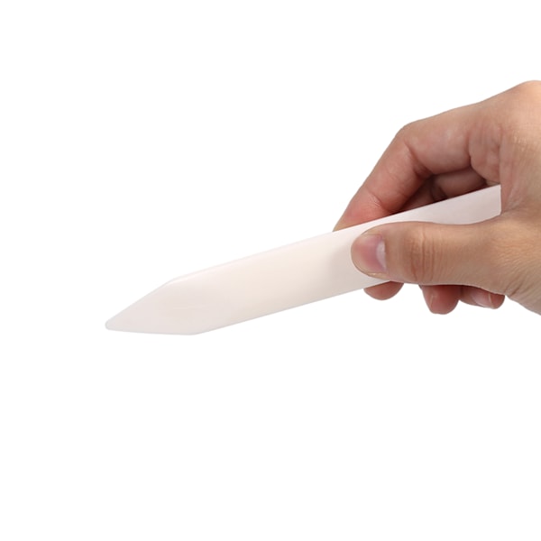 Naturlig beinmappe for scoring, folding, brett og polering av kanter i lærhåndverk