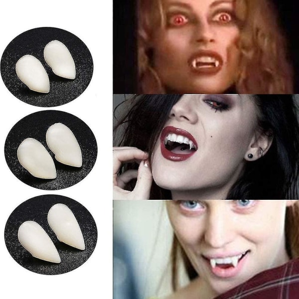 Vampire Teeth/braces, 3 To 3 Sizes 17mm