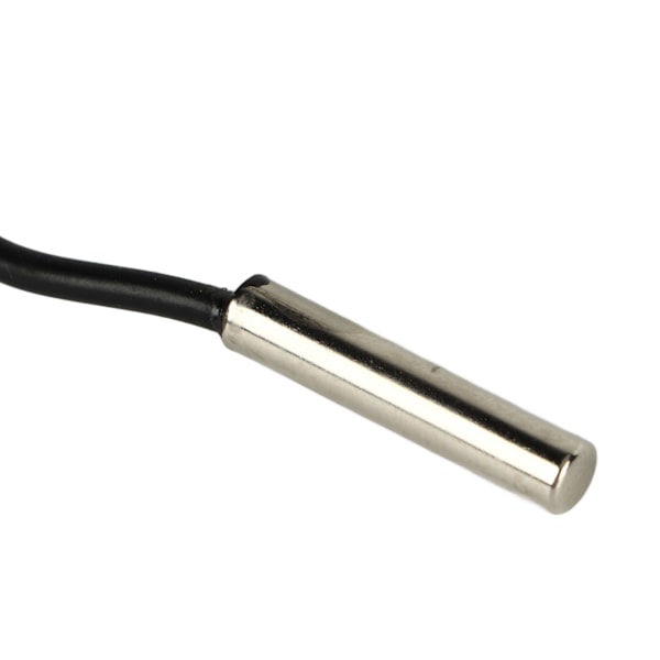 Sort LCD Digital Termometer med Vandafvisende Sonde til Inkubator - Indbygget Elektronisk Temperaturmåler Black