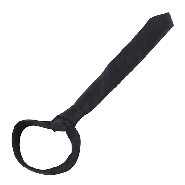 Klassisk Herre Dress med Enkelt Mønstret Slip, Lommetørkle og Mansjettknapper - Perfekt for Formelle og Forretningsanledninger
