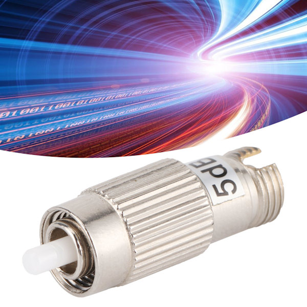 Optisk Fiber FC/UPC Dæmpningsadapter med Flansforbindelse - Han og Hun, 5dB Lille Adapter
