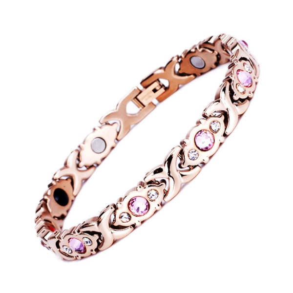 Magnetic Therapy Rannekoru Irrotettava rannerengas ROSE GOLD ROSE GOLD