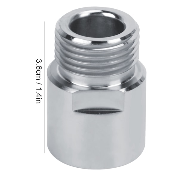 CO2 Cylinder Tank Adapter Konverter T21-4 til W21.8-14 til SodaStream og Hjemmebrygningstanker