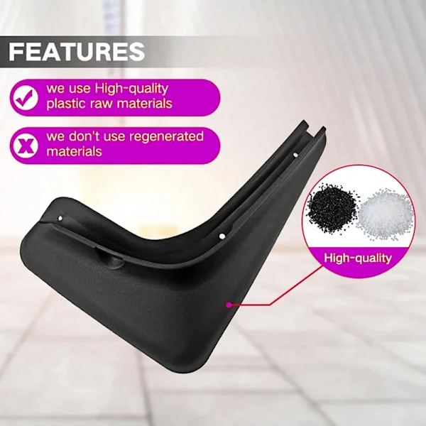 Stænklapper Mudguards Passer til Changan univ UNI-V 2024 Mudguards Dæk Skærme Mud Flaps Hjulbeskyttere Tilbehør 4x Dæk