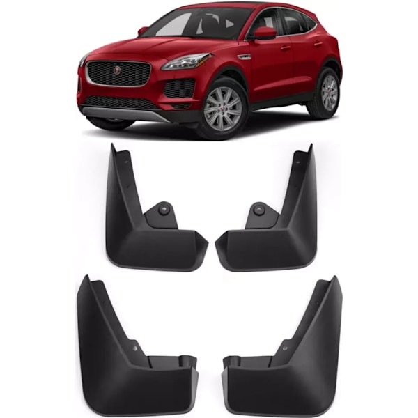 Kompatible stænkskærme for og bag til 2017-2024 Jaguar E Pace X540