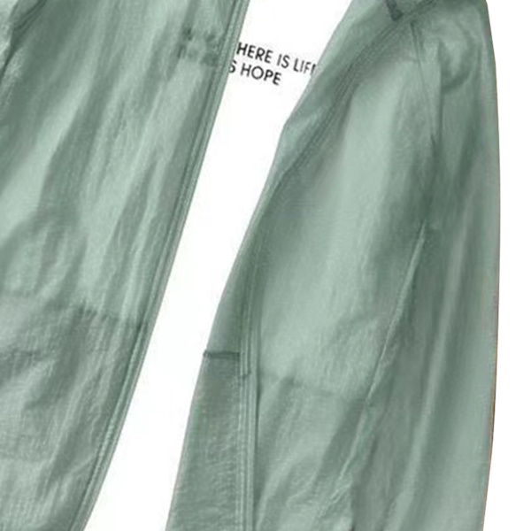 Miesten Kevyt Hengittävä UV-Suojaava Takki - Pitkähihainen Viilentävä Huppari Kesäkalastukseen, Vaellukseen ja Treeniin - Vihreä, 2XL 2XL Green
