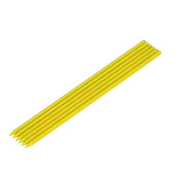 24 kpl Pitkän Keston Puusepän Kynäsuojat - 2,8 mm Grafiittilyijy Puuntyöstöön (Keltainen)