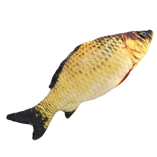 Kreativ 3D Karpformad Simuleringskudde - Perfekt Present till Barn, Soffa Heminredning, 60cm